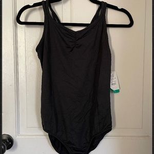 Black Gymnastics leotard girls